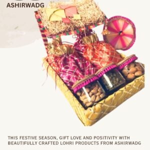 Lohri Hamper l Dry Fruits With 4 Potli Rewri Gajak n Moofli