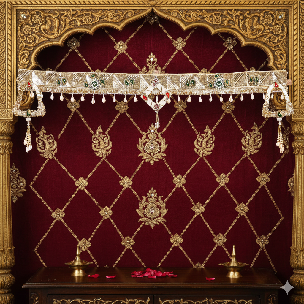 Golden Pati Toran Home Decor