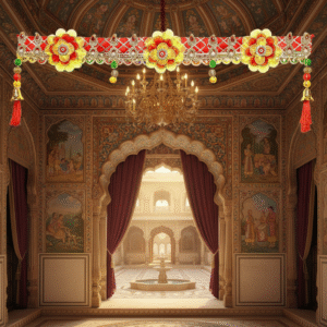 Combination Red n Yellow Color Toran