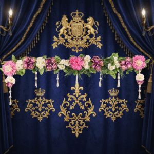 Flower Toran In Tricolor Home Decor