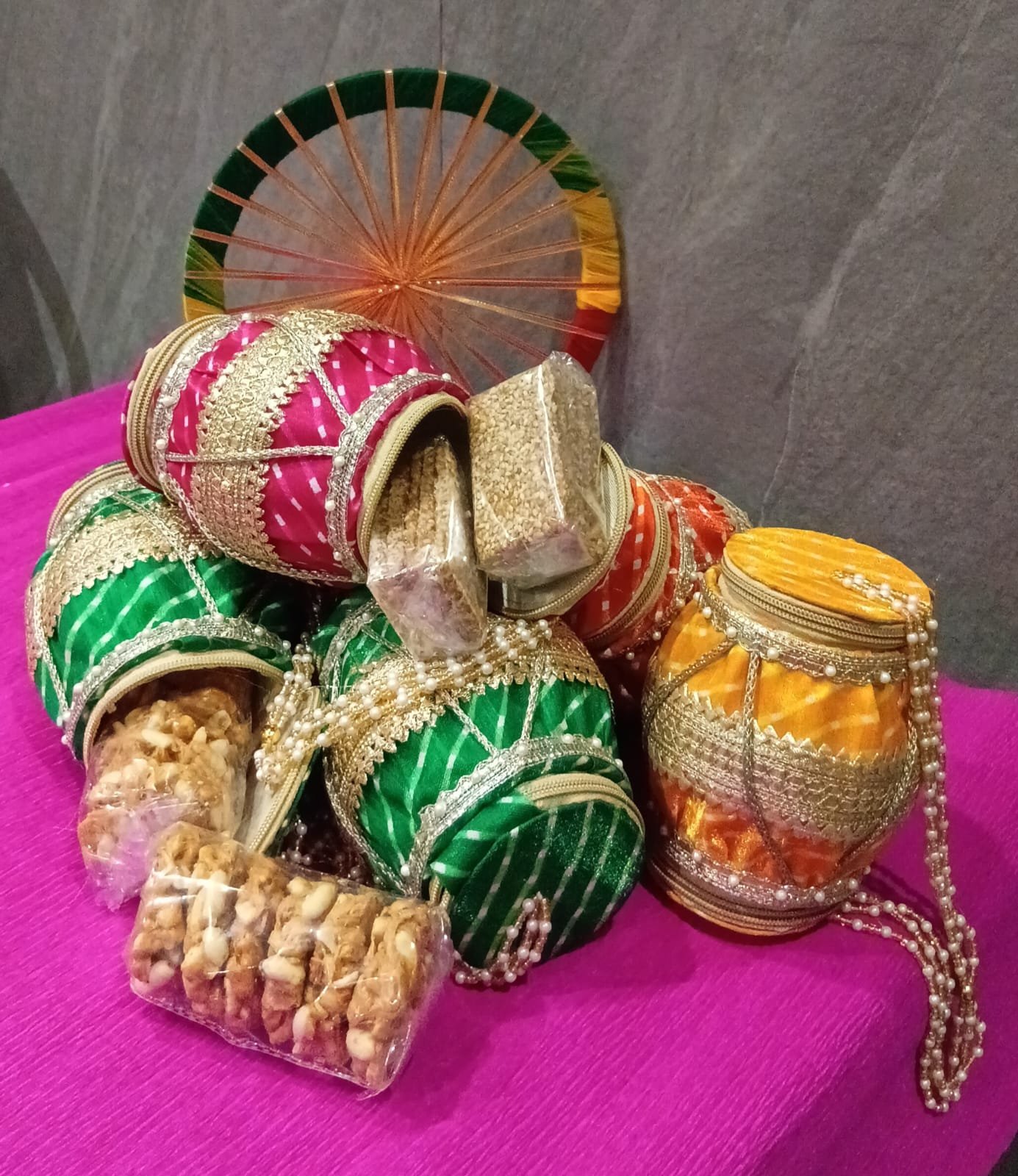 Designer Dhol Bag For Lohri Gifting 1 Pcs