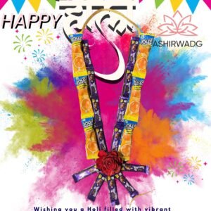 Ashirwadg Luxury Holi Kandi Mala  – Personalized Gifting Made Special