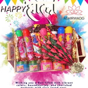 Ashirwadg Luxury Holi Hamper  – Personalized Gifting Made Special