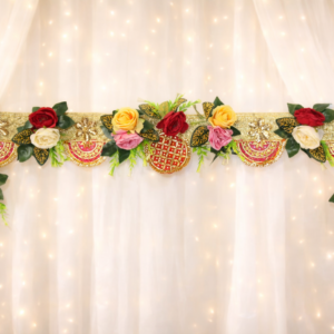 Premium Decorative Toran with Hanging Marigold Tassels