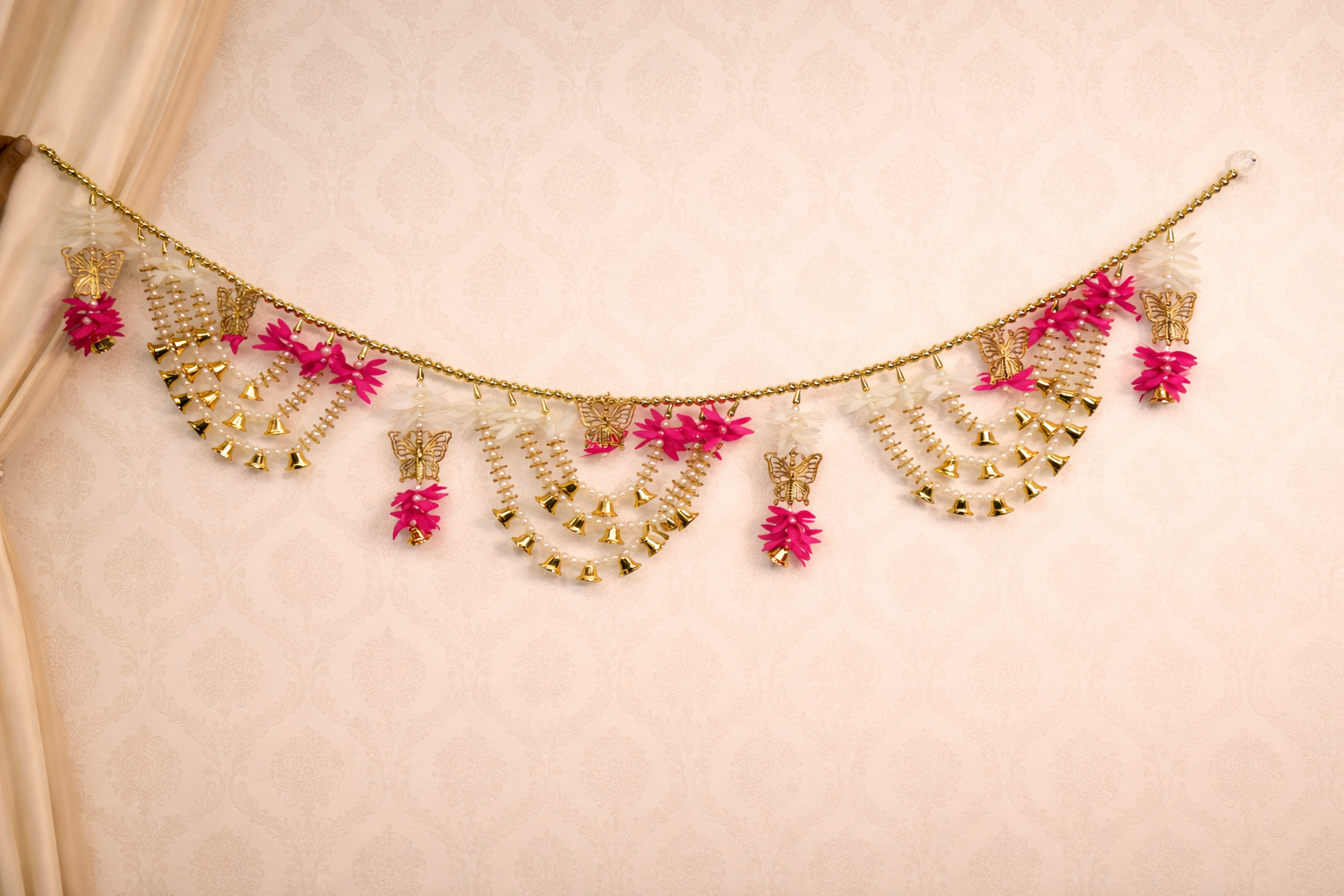 Handcrafted Butterfly Toran – Premium Festive Entrance Decor
